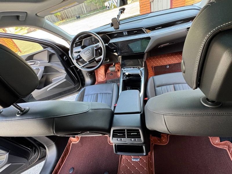 Dual 5D коврики Skopa Volkswagen Atlas 2018- 6 мест &mdash; терракотовый цвет, полное закрытие пола ST-88 gold brown фото