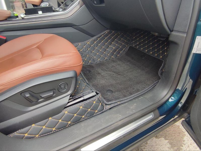 Dual 5D коврики Skopa Infiniti G 2006-2015 &mdash; съемный коврик, полное закрытие пола ST-200 gold фото