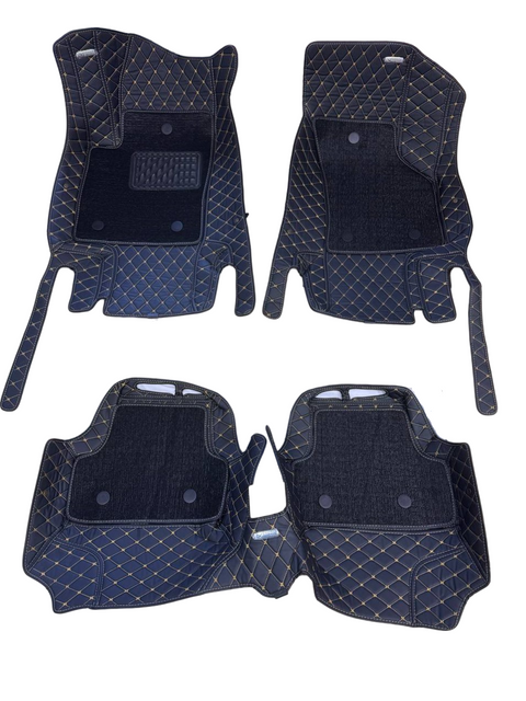 Dual 5D килимки Skopa Audi A3 Typ 8V- III 2012-2020 &mdash; знімний килимок, повне закриття підлоги ST-103 gold фото