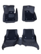 Dual 5D килимки Skopa Audi A3 8P 2003-2012 &mdash; знімний килимок, повне закриття підлоги ST-104 gold фото 1