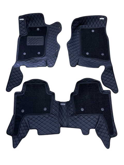 Dual 5D килимки Skopa Mitsubishi Pajero SPORT 2008-2016 &mdash; знімний килимок, повне закриття підлоги ST-702 black фото