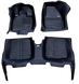 5D коврики Skopa Ford Explorer 7місць 2010-2019 &mdash; экокожа, полное закрытие пола KM-332 black фото 1