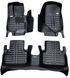 5D килимки Skopa Infiniti QX50 2010-2017 &mdash; екошкіра, повне закриття підлоги KM-157 black фото 1