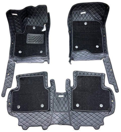 Dual 5D коврики Skopa Hyundai Tucson II 2010-2015 &mdash; съемный коврик, полное закрытие пола ST-572 black фото