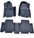 5D килимки Skopa Toyota RAV-4 2005-2012 &mdash; екошкіра, повне закриття підлоги KM-285 black фото 1