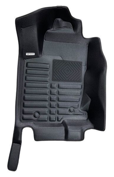 5D килимки Skopa Lexus NX AZ10 2014-2021 &mdash; екошкіра, повне закриття підлоги KM-115 black фото