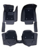 Dual 5D коврики Skopa Bmw 1-Series II F20/F21 2011-2019 &mdash; съемный коврик, полное закрытие пола ST-114 gold фото 1