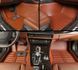 5D коврики Skopa Audi Q7 2005-2015 &mdash; экокожа, полное закрытие пола KM-19 brown фото 3