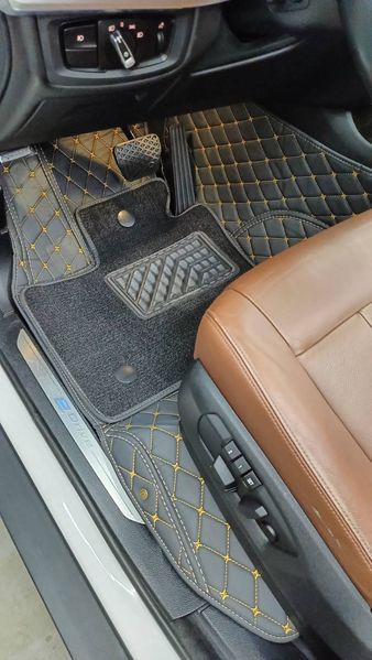 Dual 5D коврики Skopa Bmw X5 2013- &mdash; съемный коврик, полное закрытие пола ST-498 black фото
