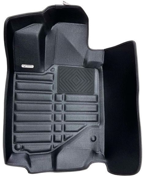 5D коврики Skopa Land Rover Freelander 2 2006-2014 &mdash; экокожа, полное закрытие пола KM-292 black фото