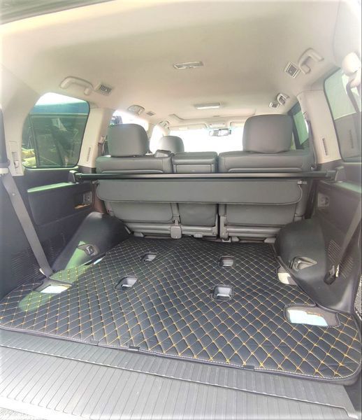Килимок в багажник SKOPA Dual Toyota Land Cruiser 200,чорні SB-1 gold фото