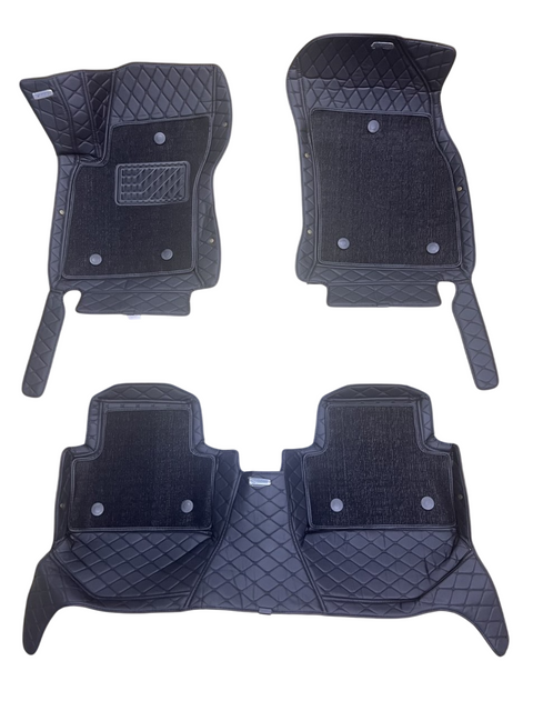 Dual 5D килимки Skopa Nissan Qashqai 2014-2023 &mdash; знімний килимок, повне закриття підлоги ST-719 black фото