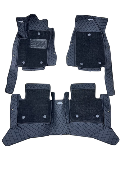 Dual 5D коврики Skopa Nissan Note 2006-2013 &mdash; съемный коврик, полное закрытие пола ST-721 black фото