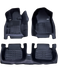 5D килимки Skopa Subaru Impreza VI 2016-2022 &mdash; екошкіра, повне закриття підлоги KM-300 black фото 1