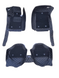 Dual 5D килимки Skopa Bmw X1 E84 2009-2015 &mdash; знімний килимок, повне закриття підлоги ST-124 gold фото 1