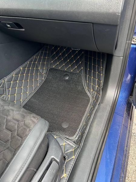 Dual 5D килимки Skopa Volkswagen Passat B8 2014- &mdash; знімний килимок, повне закриття підлоги ST-73 gold фото