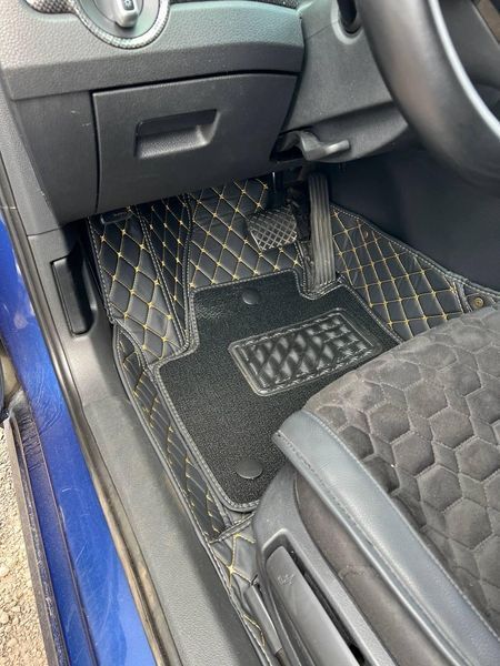 Dual 5D килимки Skopa Volkswagen Passat B8 2014- &mdash; знімний килимок, повне закриття підлоги ST-73 gold фото