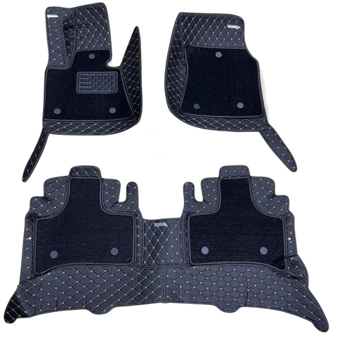 Dual 5D килимки Skopa Bmw X5 E53 1999-2006 &mdash; знімний килимок, повне закриття підлоги ST-126 gold фото