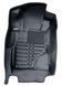 5D коврики Skopa Honda Civic 9 пок. 2011-2017 &mdash; экокожа, полное закрытие пола KM-224 black фото 2