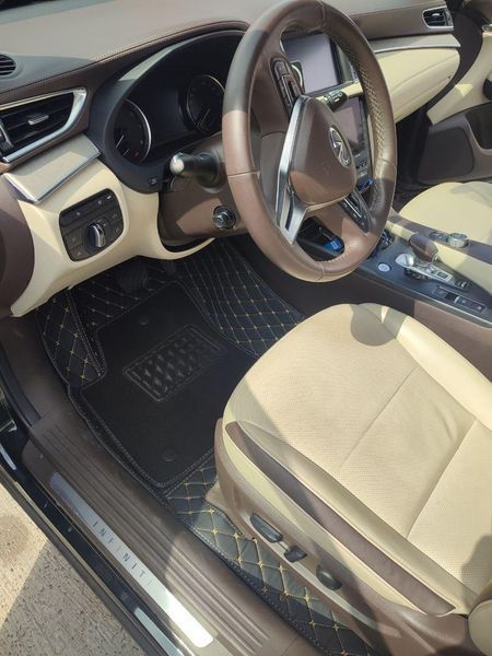 Dual 5D килимки Skopa Infiniti QX50 II 2017- &mdash; знімний килимок, повне закриття підлоги ST-28 gold фото