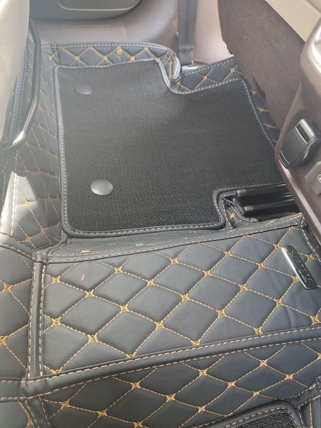 Dual 5D килимки Skopa Infiniti QX50 II 2017- &mdash; знімний килимок, повне закриття підлоги ST-28 gold фото
