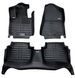 5D килимки Skopa Mercedes B-Class W246 2011- &mdash; екошкіра, повне закриття підлоги KM-91 black фото 1