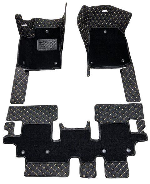 Dual 5D килимки Skopa Infiniti QX60 R3 2013-2021 &mdash; знімний килимок, повне закриття підлоги ST-29 gold фото