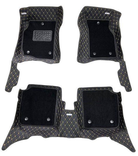 Dual 5D килимки Skopa Mitsubishi Lancer 10 2008- &mdash; знімний килимок, повне закриття підлоги ST-44 gold фото