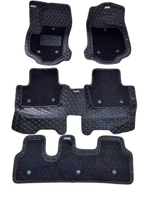 Dual 5D килимки Skopa Opel Zafira B 2005-2014 &mdash; знімний килимок, повне закриття підлоги ST-329 gold фото