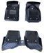 Dual 5D килимки Skopa Audi A4 B6 2001-2006 &mdash; знімний килимок, повне закриття підлоги ST-457 black фото 1