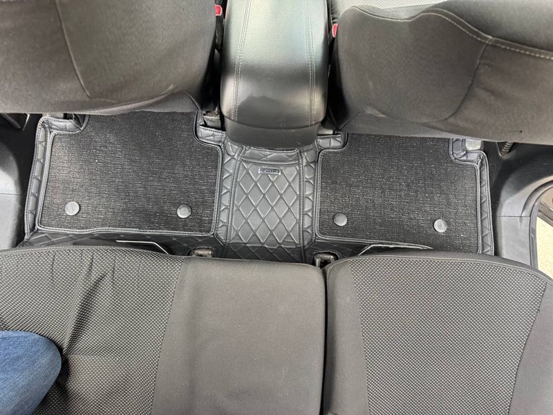 Dual 5D коврики Skopa Hyundai Santa Fe 2012-2017 &mdash; съемный коврик, полное закрытие пола ST-558 black фото