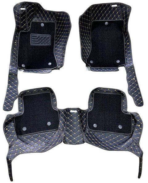 Dual 5D килимки Skopa Mercedes GLA-Class X-156 2014-2019 &mdash; знімний килимок, повне закриття підлоги ST-282 gold фото