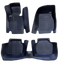 5D коврики Skopa BMW 3-Series RWD F30 2012-2018 &mdash; экокожа, полное закрытие пола KM-179 black фото 1
