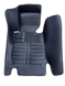 5D коврики Skopa BMW 3-Series RWD F30 2012-2018 &mdash; экокожа, полное закрытие пола KM-179 black фото 2