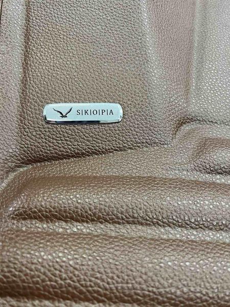 5D коврики Skopa Ford Kuga 2013-2019 &mdash; экокожа, полное закрытие пола KM-106 brown фото