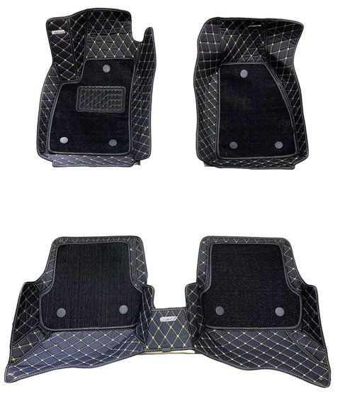 Dual 5D килимки Skopa Audi A4 B7 2004-2009 ST-10 &mdash; знімний килимок, повне закриття підлоги ST-106 gold фото