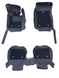 Dual 5D килимки Skopa Mini Countryman R60 2010-2017 &mdash; знімний килимок, повне закриття підлоги ST-296 gold фото 1