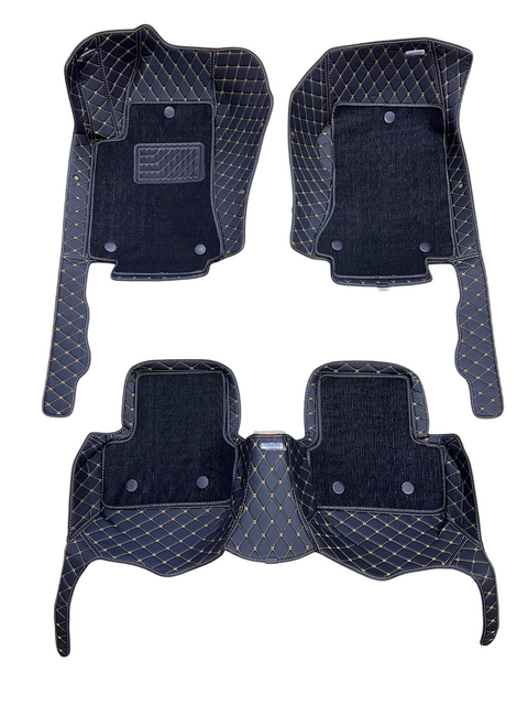 Dual 5D килимки Skopa Infiniti QX30 2015- &mdash; знімний килимок, повне закриття підлоги ST-197 gold фото